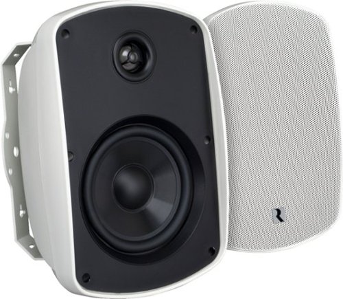 Russound - Acclaim 5 Series 4" Outback Speaker Mark 2 Indoor/Outdoor/Bookshelf - White-Front_Standard 