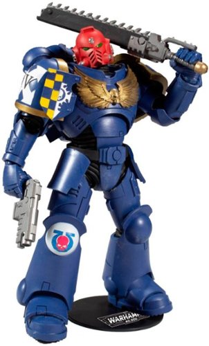 McFarlane Toys - War Hammer 40000 1 Ultramarines Primaris Assault Intercessor 7" Figure-Front_Standard 
