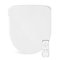Bio Bidet - by Bemis - Slim Three Bidet Toilet Seat - Round - Round White-Front_Standard