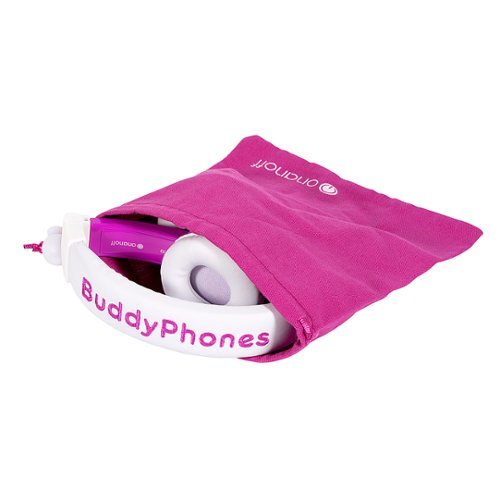 BuddyPhones Inflight Wired On-Ear Headphones - Purple WHERE TO BUY