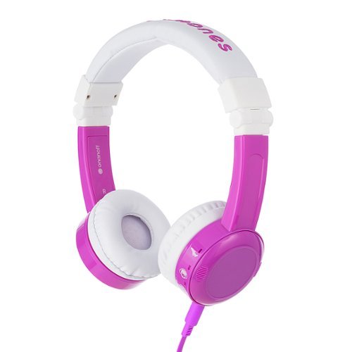 BuddyPhones Inflight Wired On-Ear Headphones - Purple BUY ONLINE
