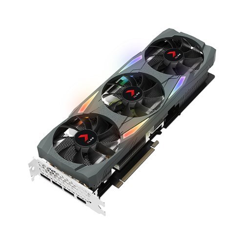 PNY - GeForce RTX 3090 24GB XLR8 Gaming EPIC-X RGB Triple Fan Graphics Card-Front_Standard 