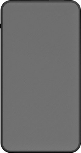 mophie - Powerstation 8,000 mAh Portable Charger for Most USB-Enabled Devices - Space Gray