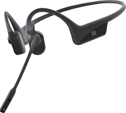  AfterShokz - OpenComm Bone Conduction Stereo Bluetooth Headset - Slate Gray