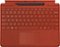 Microsoft - Surface Pro X Signature Keyboard with Slim Pen - Poppy Red-Front_Standard