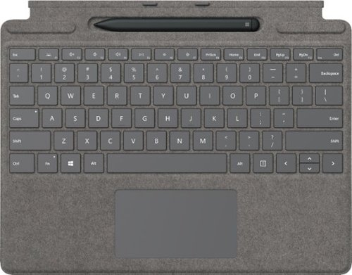 Microsoft - Surface Pro X Signature Keyboard with Slim Pen-Front_Standard 