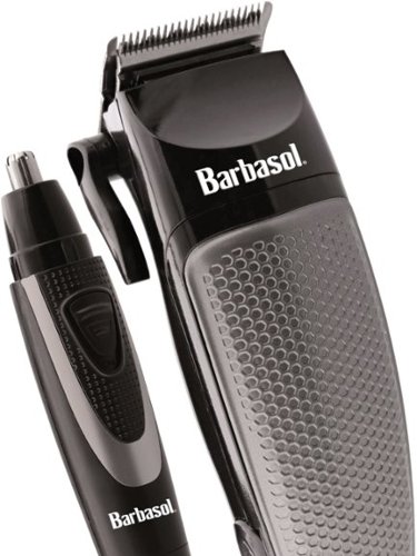 Barbasol 20-Piece Ultimate Grooming Pro Hair Clipper Kit - Black GLOBAL SHIPPING