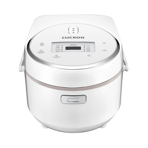CUCKOO ELECTRONICS - Cuckoo CR-0810F Multifunctional Micom Cooker & Warmer Rice Cooker, 8 cups, White/Silver - White