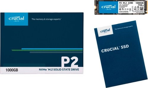 ［新品未開封］Crucial P2 1000GB NVMe M.2 SSD Crucial P2 1TB 3D NAND NVMe PCIe M.2 SSD Up to 2400 MB/s