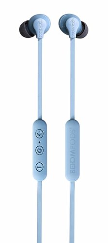 Boompods - Sportline Wireless In-Ear Headphones / Earbuds - Blue