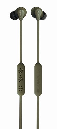 Boompods - Sportline Wireless In-Ear Headphones / Earbuds - Army Green