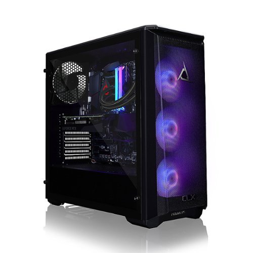 CLX - SET Gaming Desktop - AMD Ryzen 9 3950X - 32GB Memory - NVIDIA GeForce RTX 3080 - 3TB HDD + 480GB SSD - Black