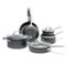 GreenPan - Chatham Ceramic Non-Stick 10-Piece Cookware Set - Grey-Angle_Standard