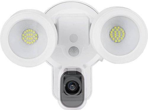 Wasserstein - Floodlight with Charger for Arlo Pro and Arlo Pro 2 Surveillance Cameras - White
