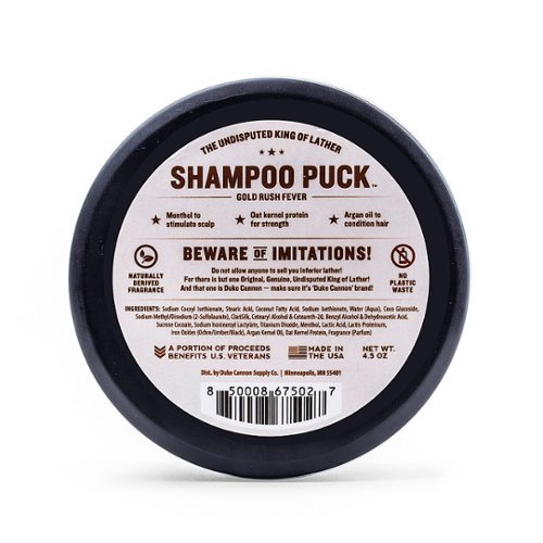 Duke Cannon - Shampoo Puck - Gold Rush Fever - Multi