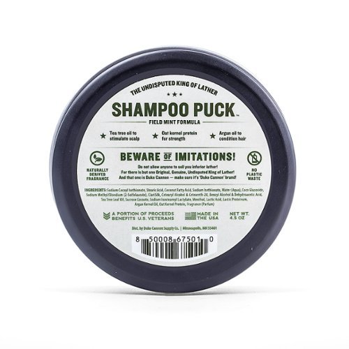 Duke Cannon - Shampoo Puck - Field Mint - Multi