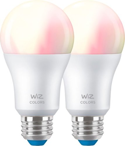 WiZ - A19 60W Bulbs (2-Pack) - Color