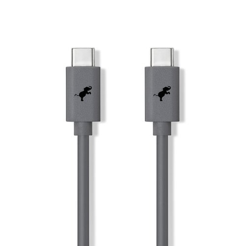 Nimble - USB-C to USB-C Cable (1M) - Gray-Front_Standard 