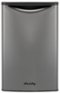 Danby - Designer 4.4 Cu. Ft. Mini Fridge - Stainless Steel-Front_Standard