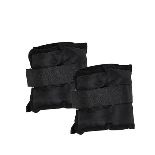 Mind Reader 2 Pack Two pound ankle weights - Black