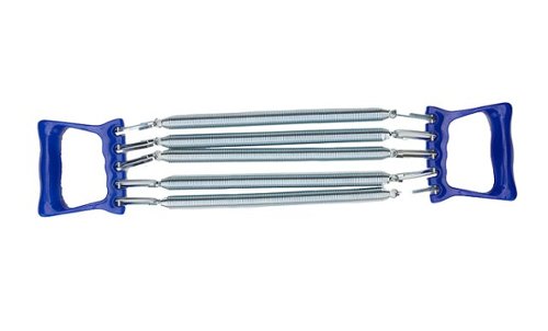 Mind Reader - Chest Expander targets chest, arms - Blue-Front_Standard 