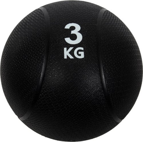 Mind Reader 3KG Weighted ball helps develop strength - Black