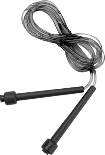 Mind Reader Set of 4 Adjustable Jump Rope  4.75" Handle - Black