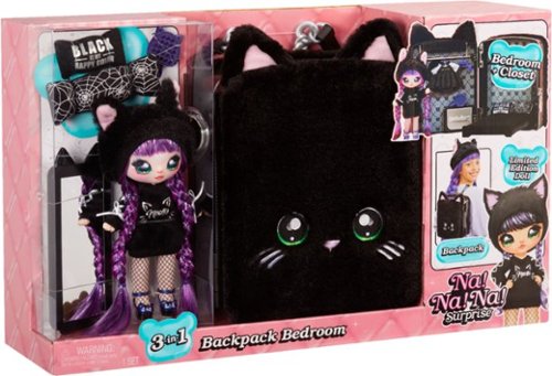 Na! Na! Na! Surprise  3-in-1 Backpack Bedroom Playset Asst GLOBAL SHIPPING