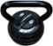 Tru Grit - 40-lb Adjustable Kettlebell - Black-Front_Standard