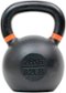 Tru Grit - 62-lb Cast Iron Kettlebell - Black-Front_Standard