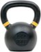 Tru Grit - 35-lb Cast Iron Kettlebell - Black-Front_Standard