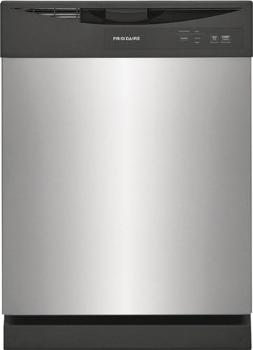 Frigidaire 24" Front Control Built-In Dishwasher, 62dba - Stainless steel