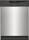 Frigidaire - 24" Built-In Dishwasher - Stainless steel-Front_Standard 