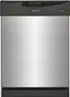 Front. Frigidaire - Frigidaire 24" Front Control Built-In Dishwasher, 62dba - Stainless Steel.