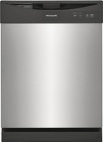 Frigidaire - 24" Built-In Dishwasher - Stainless steel - Front_Standard
