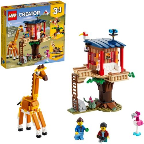 LEGO - Creator 3 in 1 Creator Safari Wildlife Tree House 31116