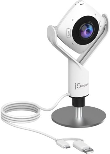 j5create - 360° All Around Webcam - White