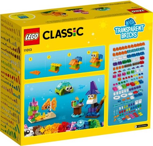 LEGO Classic Creative Transparent Bricks 11013 HOW TO BUY
