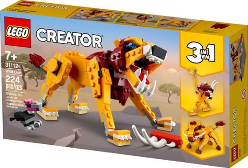 LEGO - Creator 3en1 León Salvaje 31112