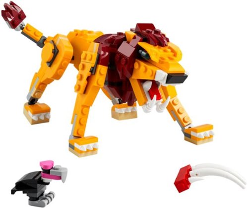 LEGO - Creator 3en1 León Salvaje 31112