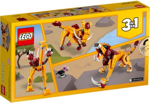 LEGO - Creator 3en1 León Salvaje 31112