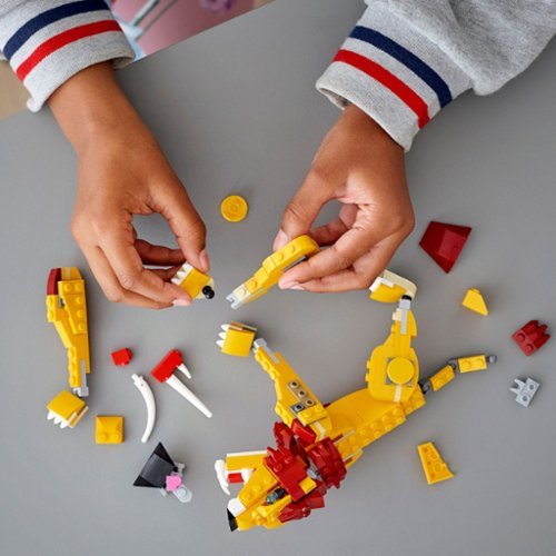 LEGO - Creator 3en1 León Salvaje 31112