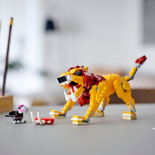 LEGO - Creator 3en1 León Salvaje 31112