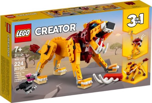 LEGO - Creator 3en1 León Salvaje 31112