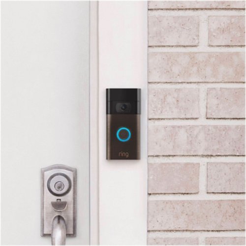 Ring Smart Wi-Fi Video Doorbell Battery Operated with Chime - Venetian WORLDWIDE DELIVERY