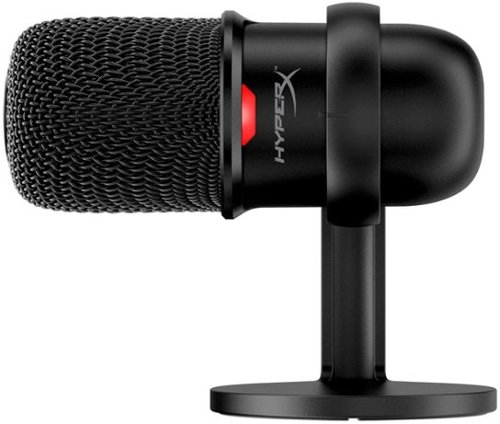 HyperX SoloCast Wired Cardioid USB Condenser Gaming Microphone - Black BUY IN MIDDLE EAST