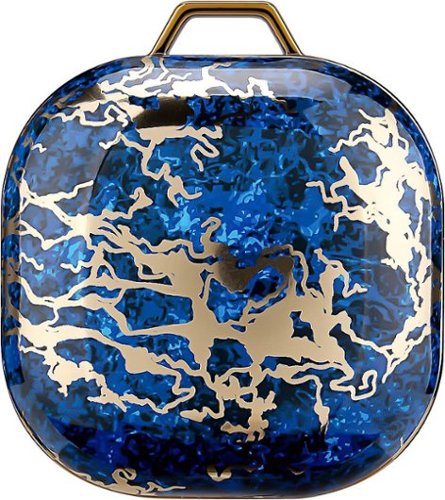 SaharaCase Marble Series Case for Samsung Galaxy Buds Live, Galaxy Buds Pro, Galaxy Buds2 Pro and Galaxy Buds FE - Blue Marble GLOBAL SHIPPING