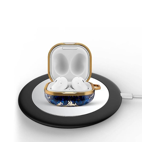 SaharaCase Marble Series Case for Samsung Galaxy Buds Live, Galaxy Buds Pro, Galaxy Buds2 Pro and Galaxy Buds FE - Blue Marble BUY ONLINE
