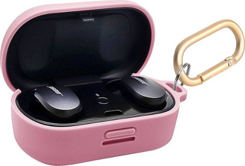 SaharaCase Silicone Grip Case for BOSE QuietComfort Noise Cancelling Earbuds - Pink SHOP ONLINE