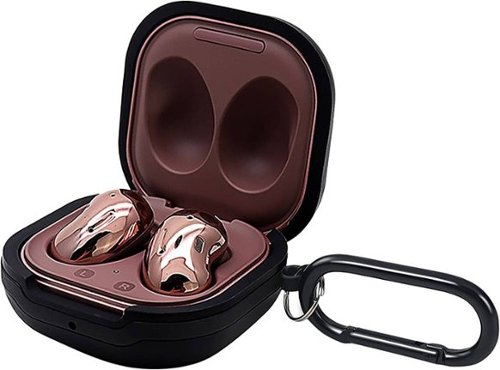 SaharaCase Silicone Case for Samsung Galaxy Buds Live, Galaxy Buds Pro, Galaxy Buds2 Pro and Galaxy Buds FE - Black WORLDWIDE DELIVERY